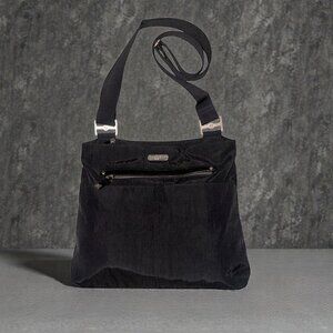 Baggallini Zip Crossbody Black Nylon Adjustable Crossbody Swing Pack Travel Bag
